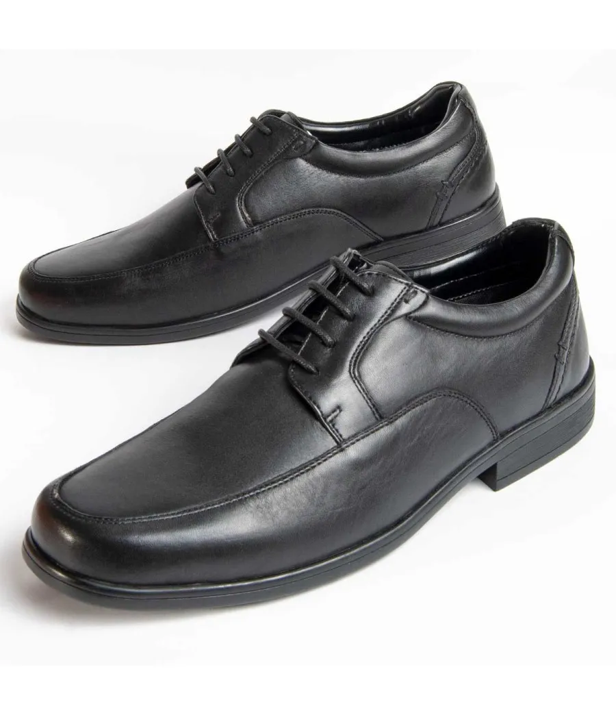 Zapato De Piel Para Hombre.  Purapiel  Confore9  98993