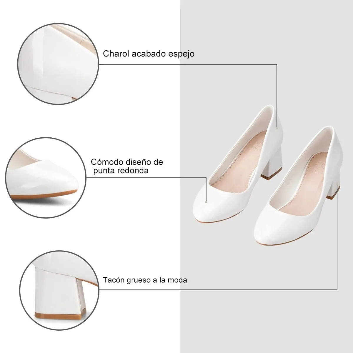 Zapato Mujer Felicia Blanco Weide